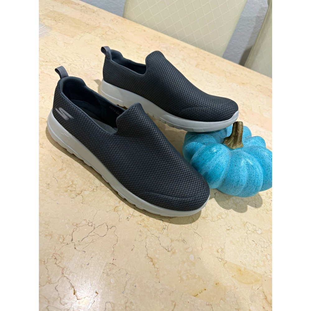 Skechers GOwalk Max Slip-On Athletic Sneaker Gray Breathable  X-Wide US-14